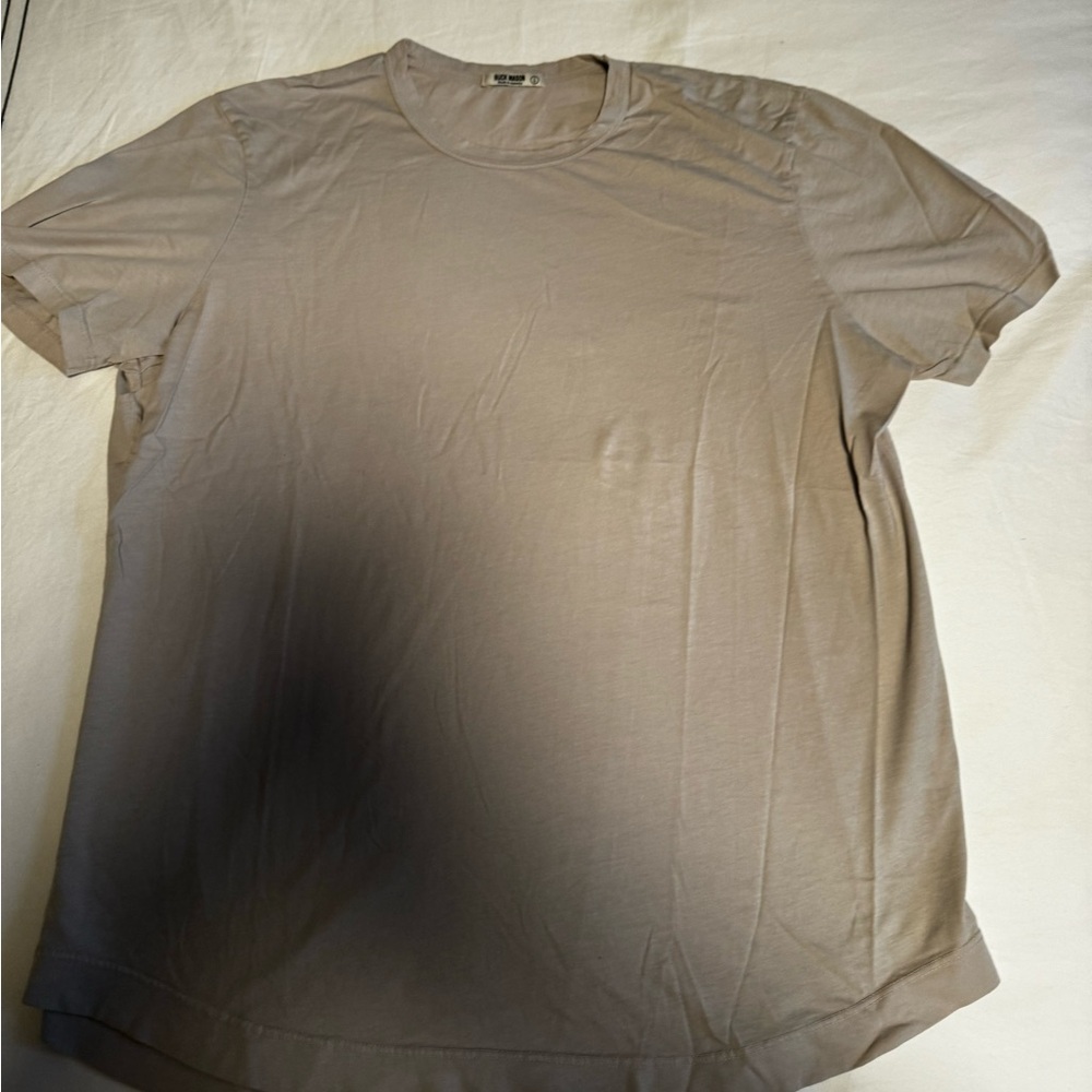 Buck Mason Tee - COCONUT - SIZE LARGE